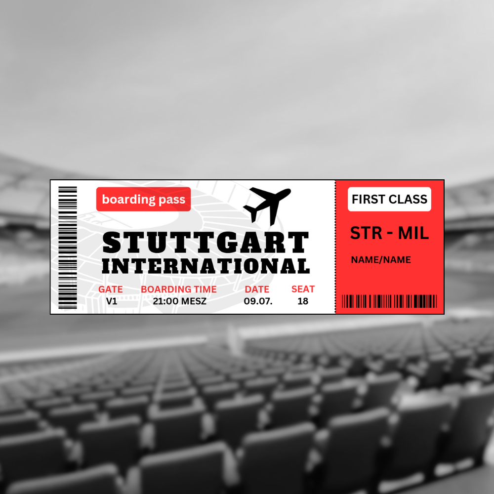 Stuttgart Kommt Sticker Set