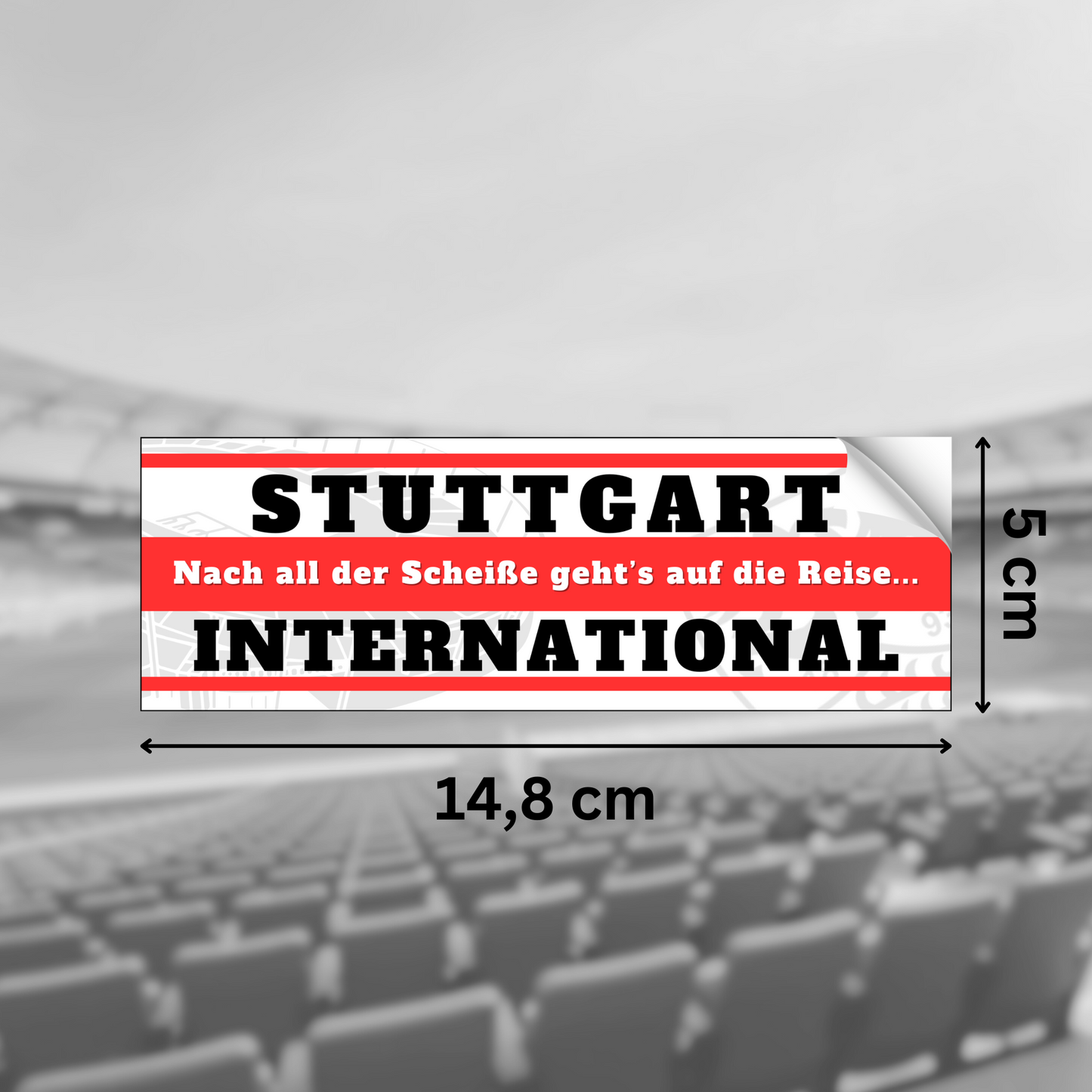 Stuttgart International Sticker Set