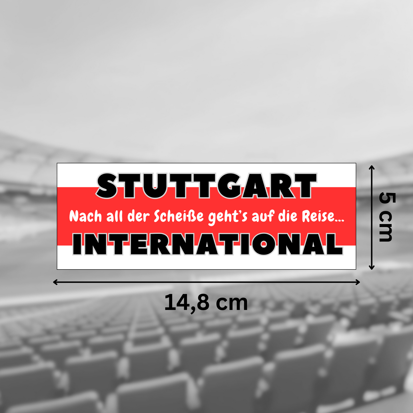 Stuttgart International Sticker Set