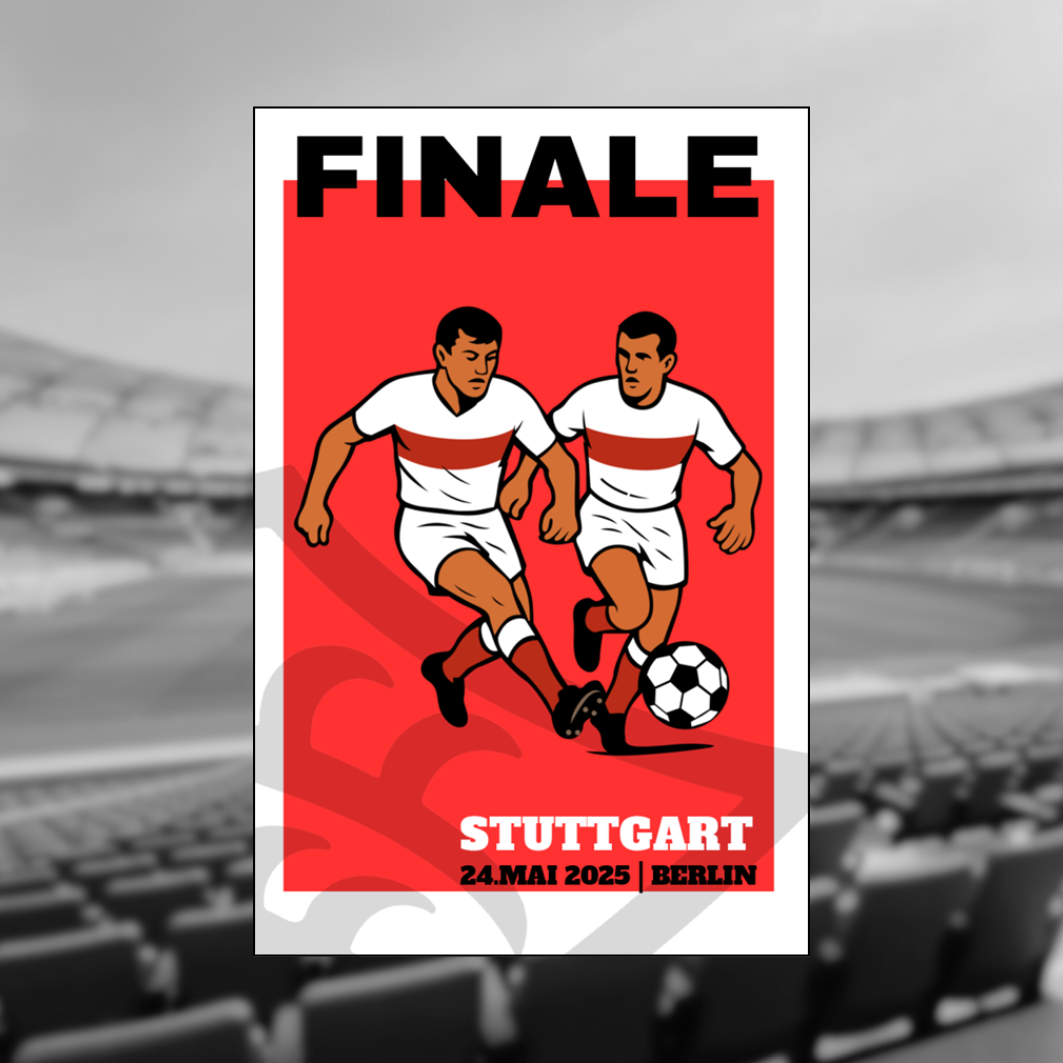 Großes Pokal Sticker Set