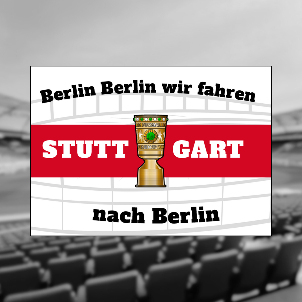 Großes Pokal Sticker Set