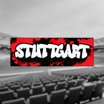 Stuttgart Kommt Sticker Set