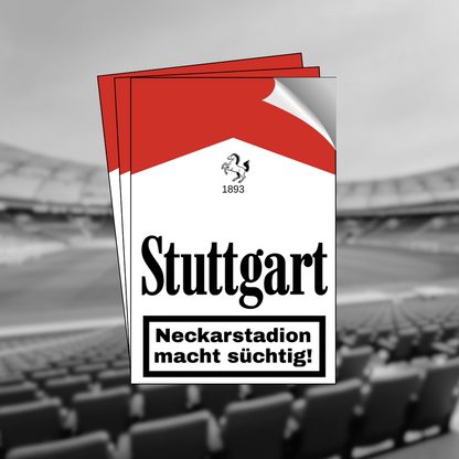 Stuttgart Sticker Set Neu!