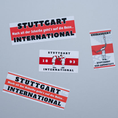 Stuttgart International Sticker Set