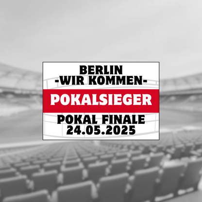 Großes Pokal Sticker Set