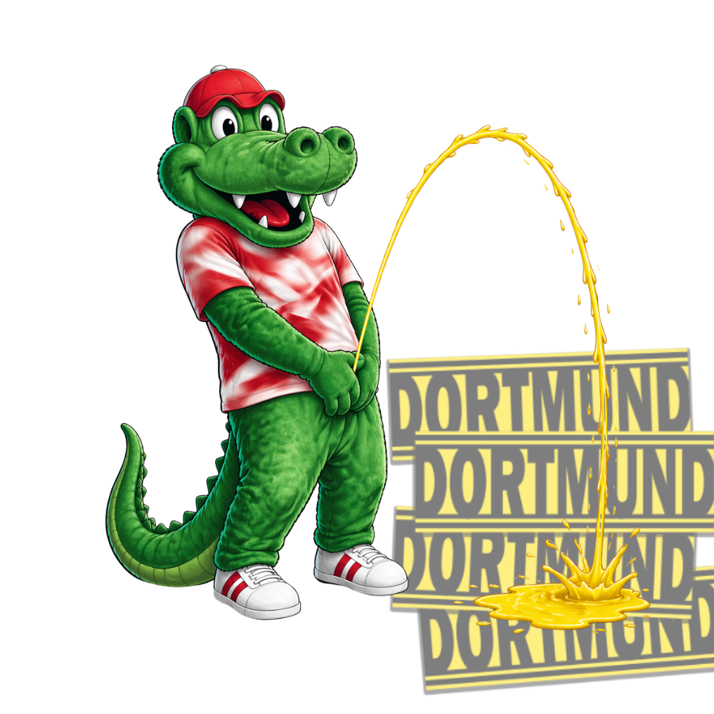 Fritzle Pinkelt Sticker Transparent Vorbestellen