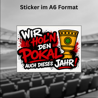 Pokal Sticker Set 2026 - Vorbestellen