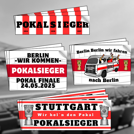Pokal Sticker Set 1