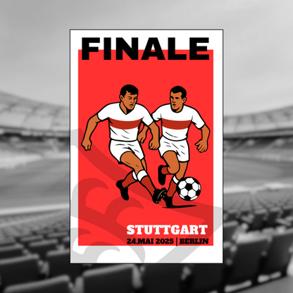 Großes Pokal Sticker Set