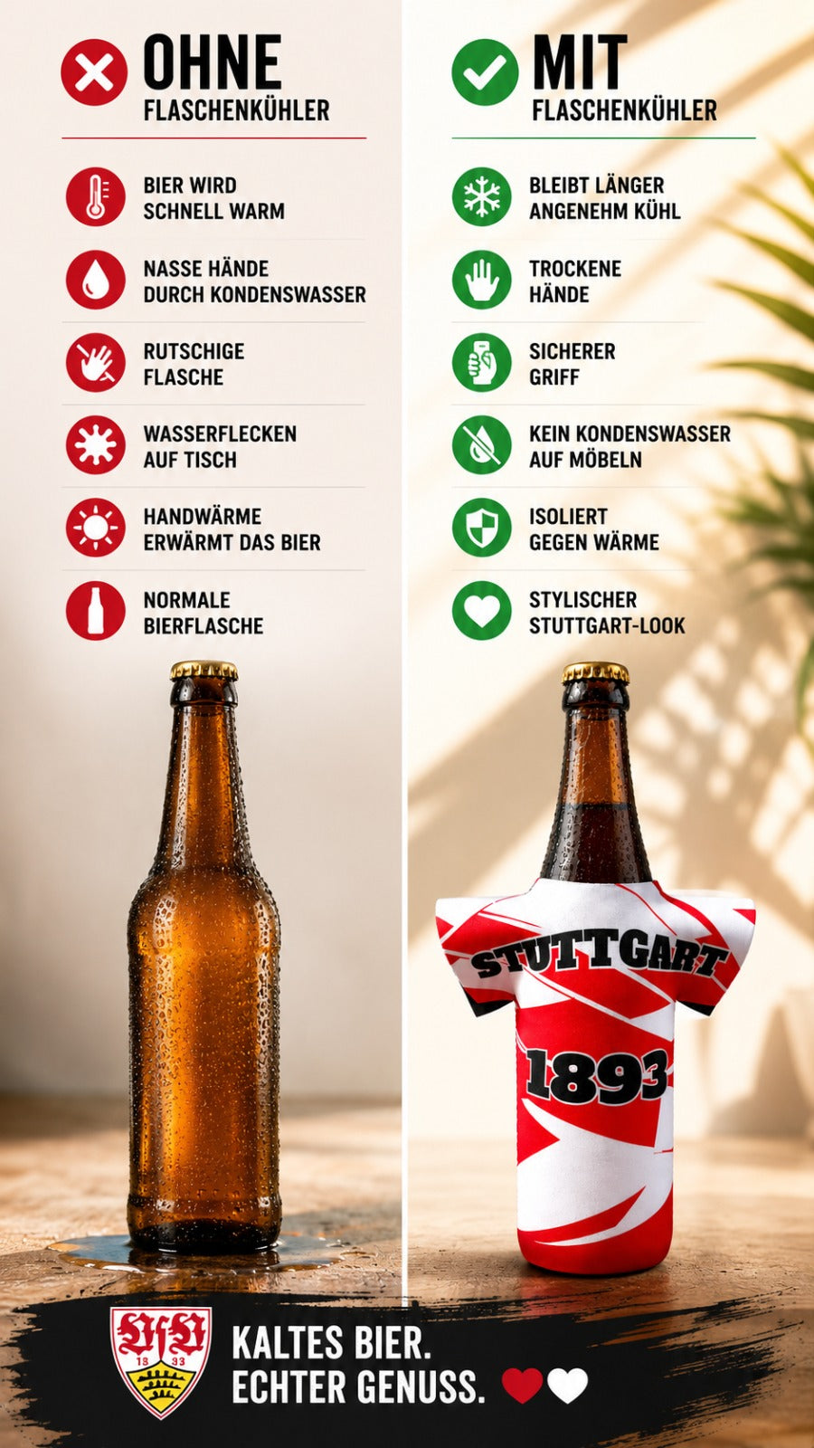 Flaschenkühler 0,33 Liter
